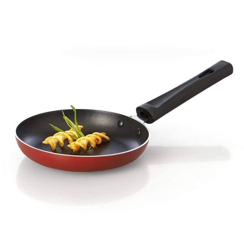 Anjali Non-Toxic Coating Aluminium Mini Tapper Pan with Double Coating & Heat Resistant Handle-ZITP175 - Image 2