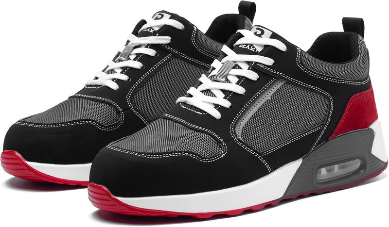 Bexow Premium Safety Shoes Steel Toe Lightweight Sneakers Industrial Footwear for Men and Women - Image 2