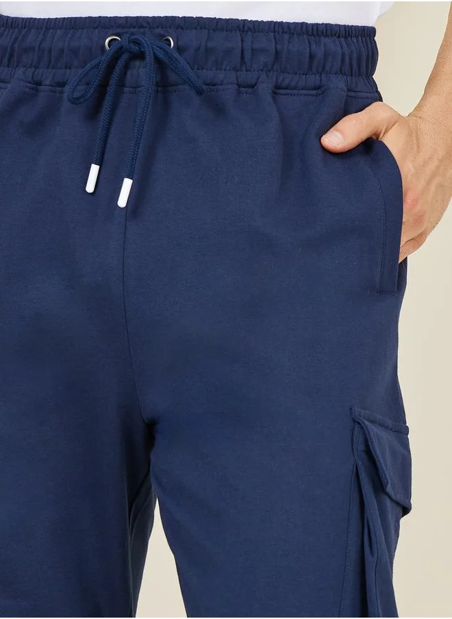 ستايلي Oversized Straight Leg Cargo Joggers