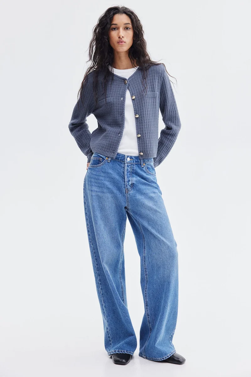 H&M Moss-knit cardigan