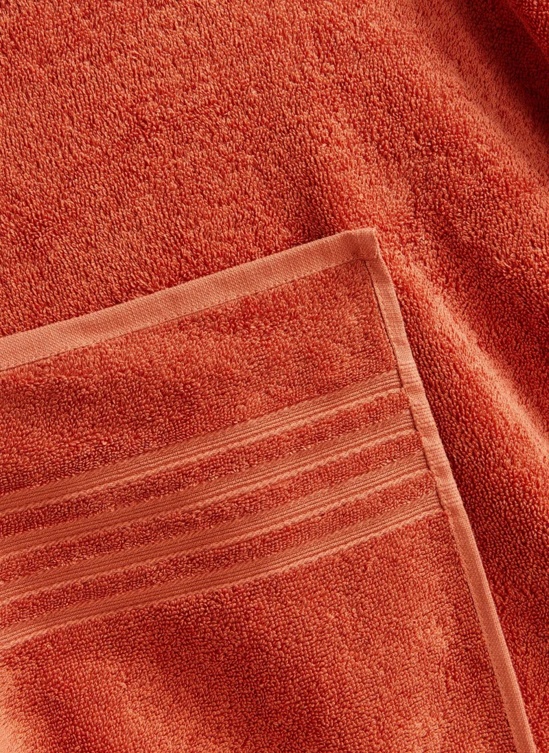Matalan Orange 100% Egyptian Cotton XL Bath Sheet