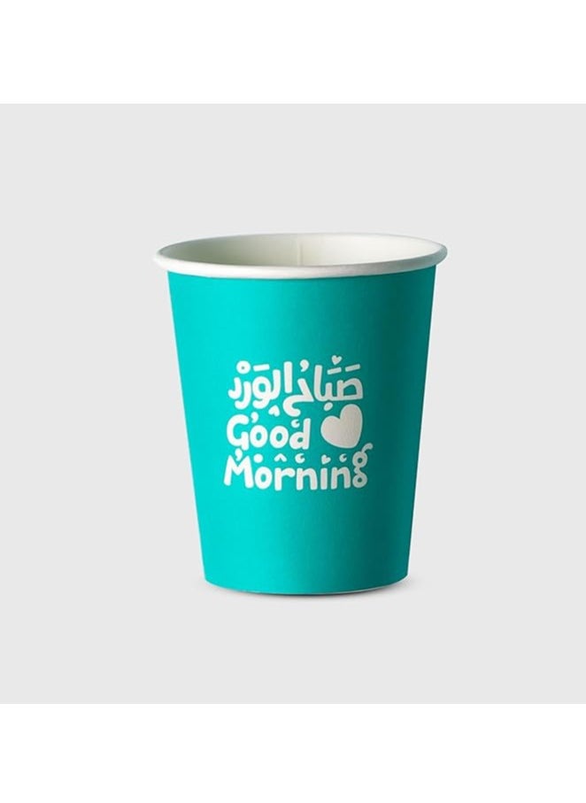 ماركة غير محددة - أكواب ورقية بدون غطاء - ربطتين 60 كوب (ازرق) - Image 1