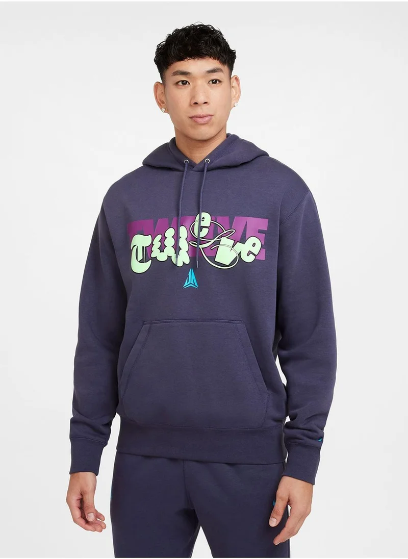 Nike Logo Club Printed Hoodie