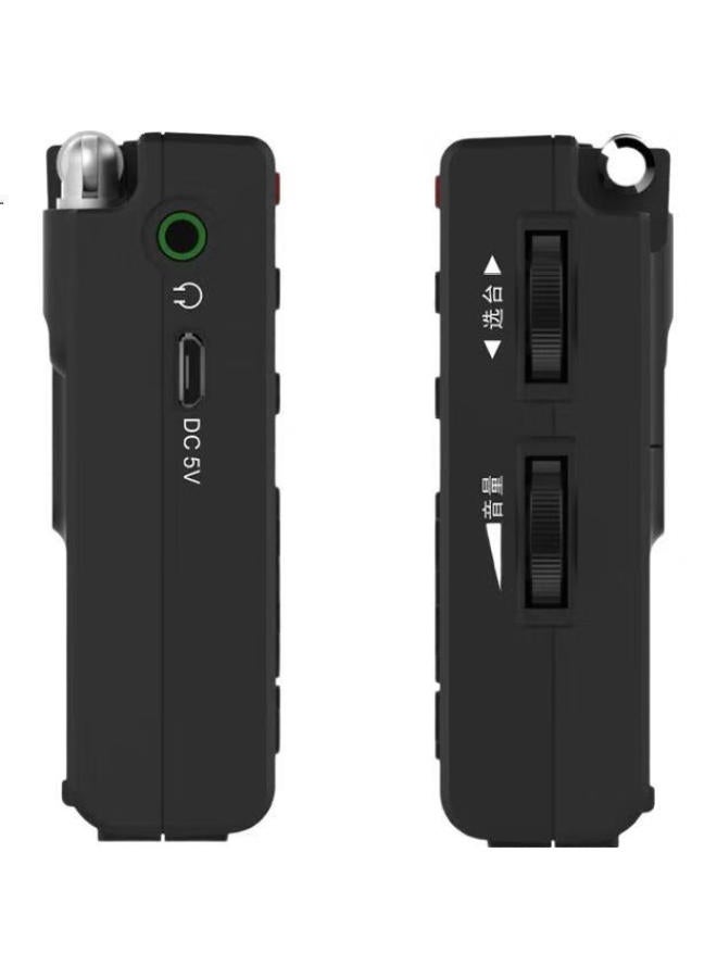 Panda Panda 6130 Full-Band Digital Stereo Radio With Stable Signal, For English College Entrance Exams, Cet-4, Cet-6, And Listening Tests (Black) - Image 1