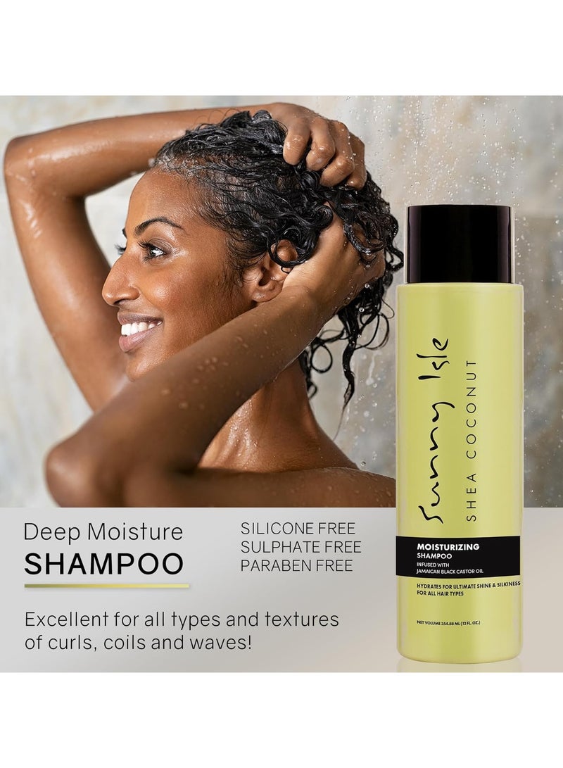 Sunny Isle Shea Coconut Moisturizing Shampoo 12oz