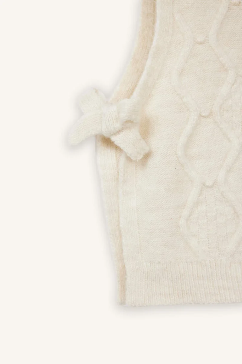 ديفاكتو Baby Girl Crew Neck Cardigan