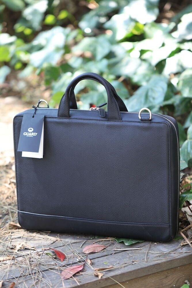 Guard Black Leather Special Production Laptop and Briefcase  - Image 5
