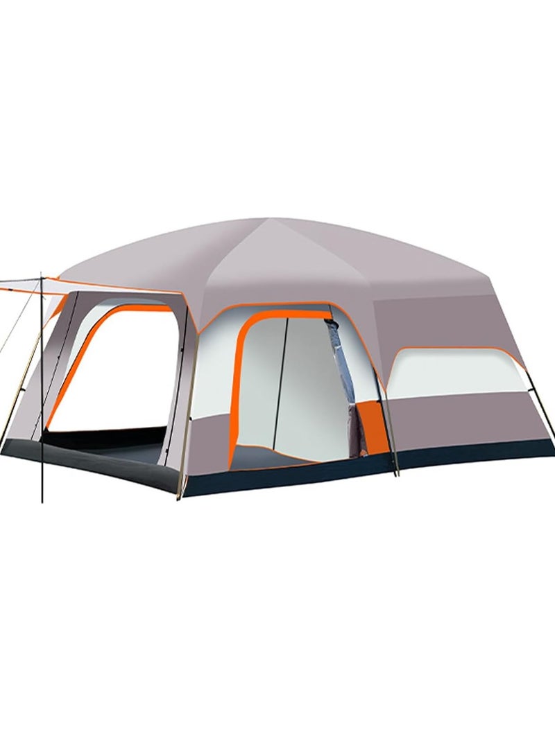 73Hours Luxury Tents for Camping Large Family Tent with Rooms Waterproof Two-Bedroom and One-Living Room Design - Image 3