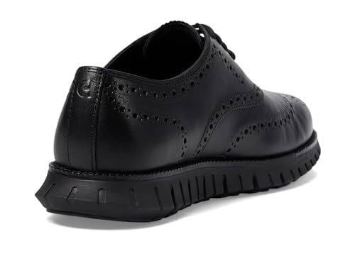 Cole Haan Mens Zerogrand Remastered Wing Tip Oxford, Black/Black, 8.5-W US - Image 5