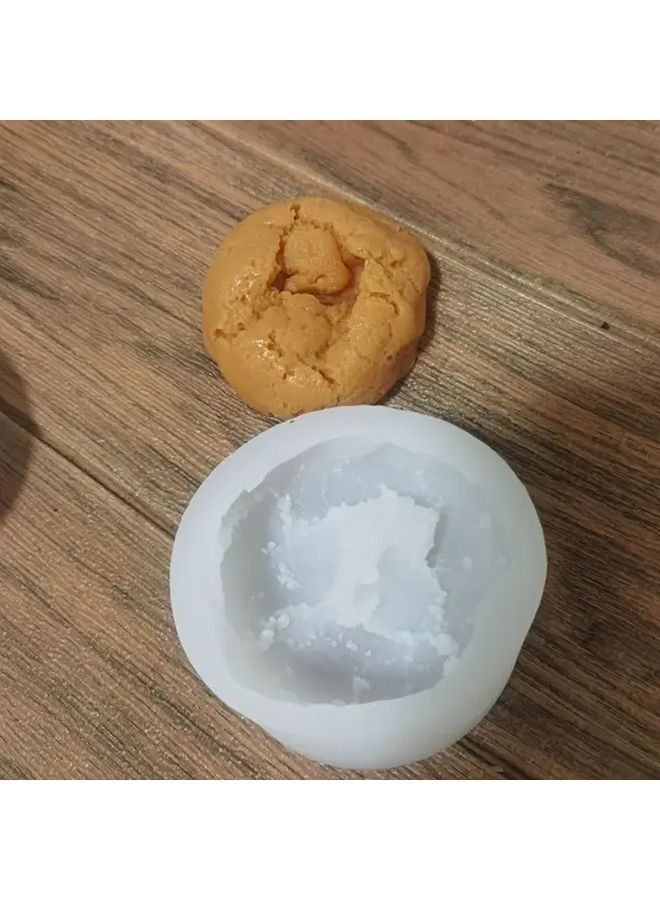 قالب الخبز السيليكوني الإبداعي ثلاثي الأبعاد المستدير لصنع كعكة الخبز الهشة والحلويات - Image 4