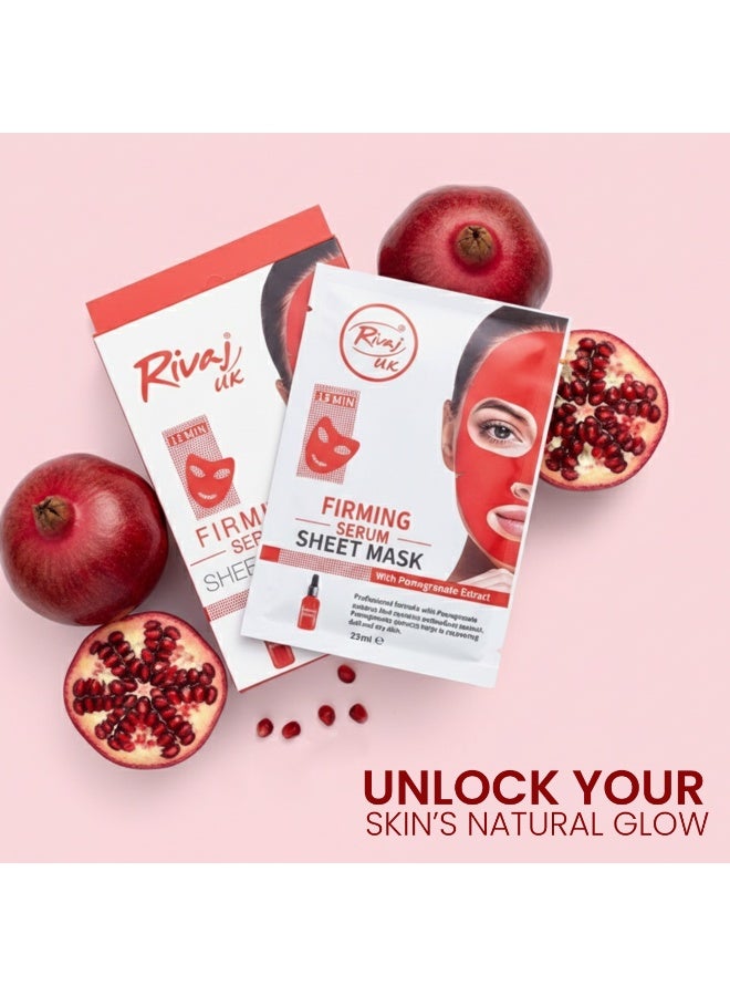 Rivaj UK Rivajuk 3-in-1 Collagen Facial Sheet Mask – Firming, Hydrating & Anti-Aging Face Mask | Skin Tightening & Wrinkle Care | Korean-Style Skincare | Single Use Sheet Mask for Glowing Skin – UAE Edition - Image 5
