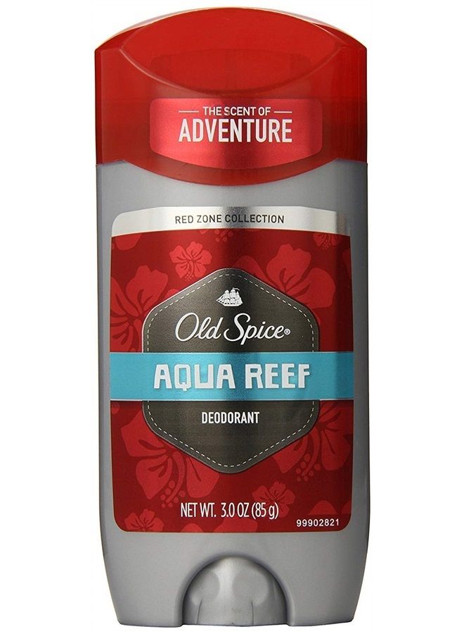 Old Spice Deodorant Aqua Reef Size 3 oz. (Pack of 6) - Image 1