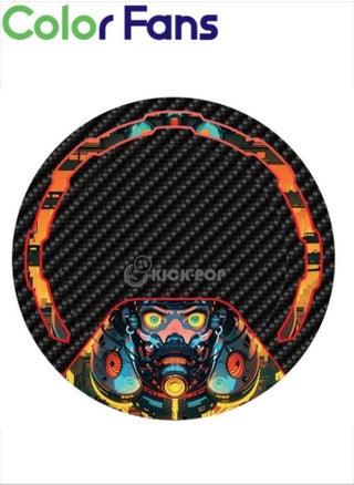 Black/Orange