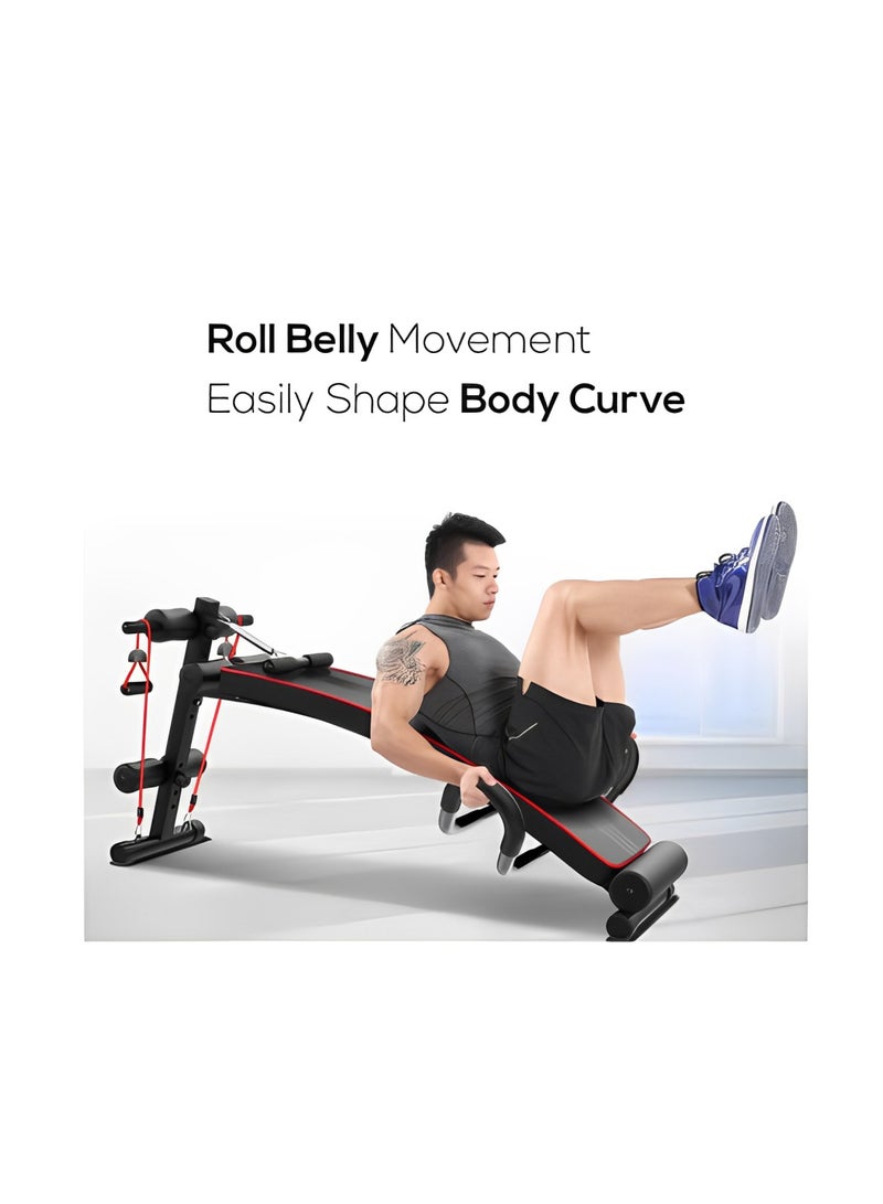 H PRO Pro Premium Sit Up Bench|Core & Strength Training - Image 2