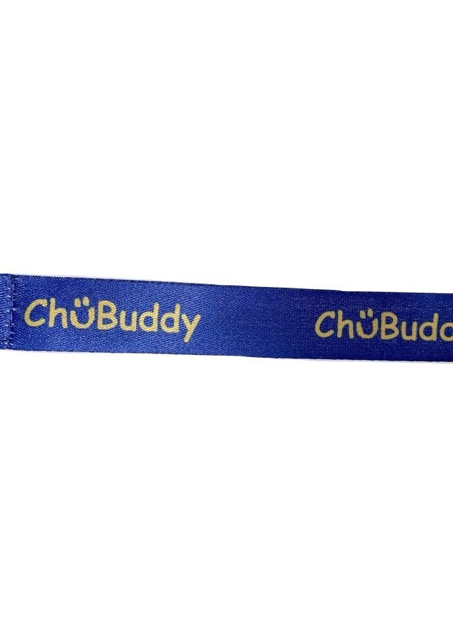 CHU-BUDDY chubuddy Chewy Holders Set of 2-2 Navy Sublimated Tether-Bracelets and 2 Natural Straps  - Image 3