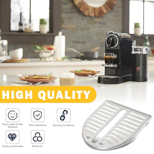 Tobaiwind Drip Grid for Pixie Coffee Machines Compatible with Krups, Delonghi & Nespresso Pixie Machine, Coffee Drip Tray Grid Grille Keep Countertop Clean and Prevent Stains and Damage, Aluminum - Image 4