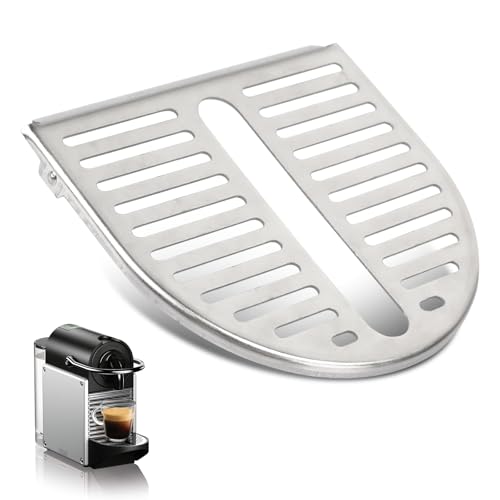 Tobaiwind Drip Grid for Pixie Coffee Machines Compatible with Krups, Delonghi & Nespresso Pixie Machine, Coffee Drip Tray Grid Grille Keep Countertop Clean and Prevent Stains and Damage, Aluminum - Image 1