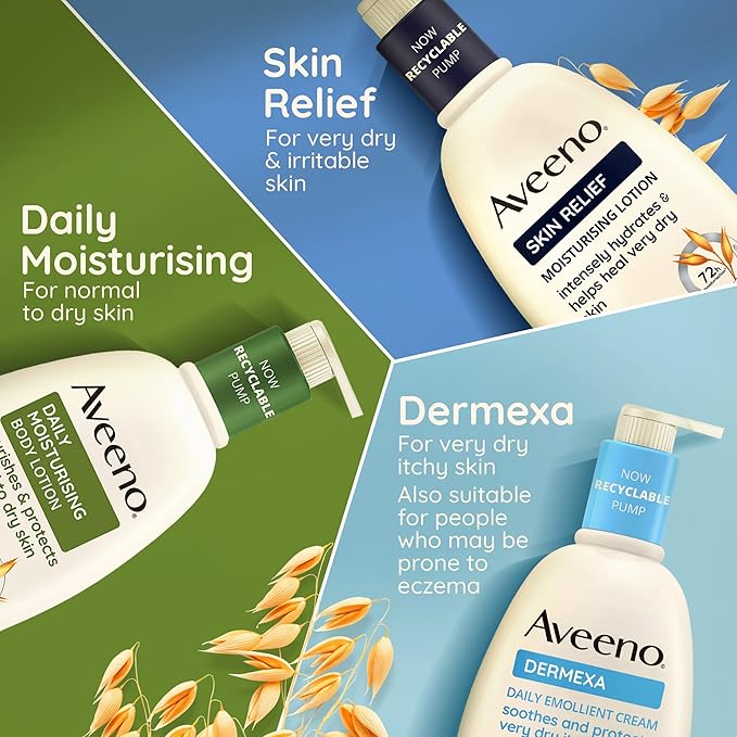 Aveeno زيت تنظيف الجسم المرطب اليومي من أفينو 1x 200 مل زيت استحمام مغذي للبشرة العادية إلى الجافة خالي من الصابون برائحة خفيفة نباتي مع مركب الشوفان الثلاثي المهدئ - Image 4