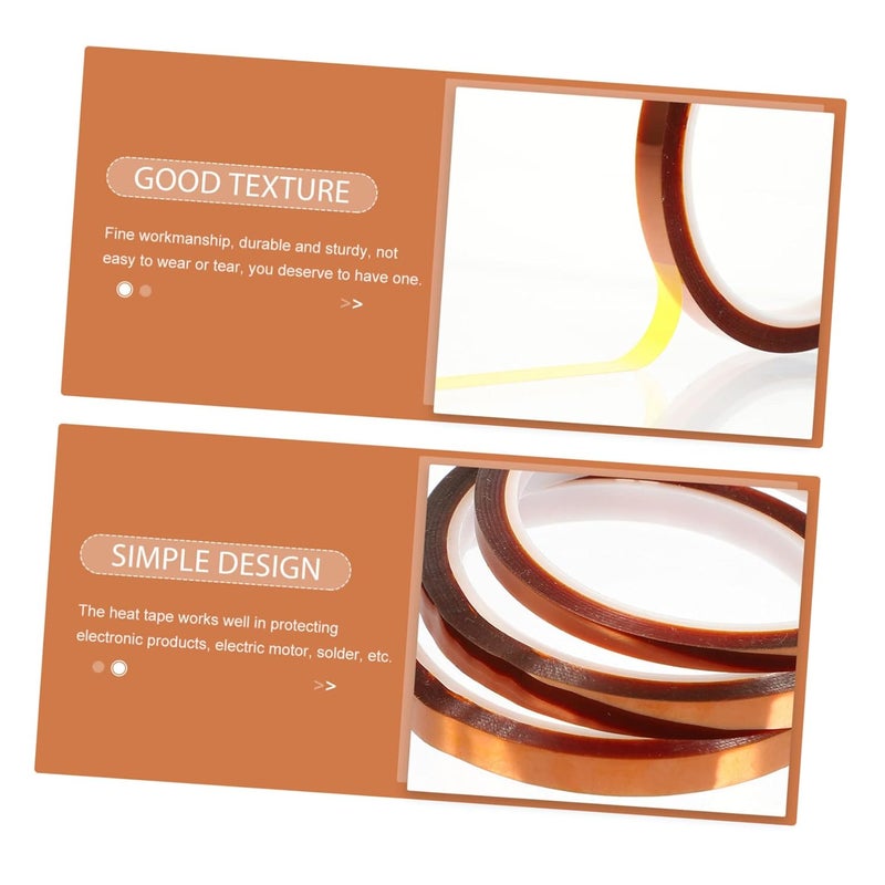 PartyKindom 15 لفة شريط عازل كهربائي بألوان متنوعة 9.5X9.5X1 سم لاصق حراري متعدد الاستخدامات - Image 4