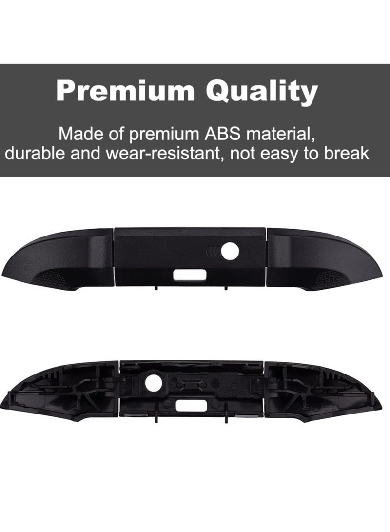 Anmi RB LB Bumpers Shoulder Trigger Buttons Top Middle Bracket Controller Replacement for Xbox Series X/S (2 Black) - Image 2