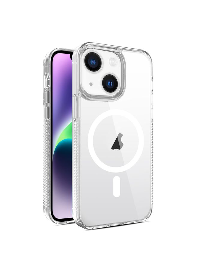 Case Cover For iPhone 14 Plus 2.5mm MagSafe Acrylic Hybrid TPU Phone Case Transparent