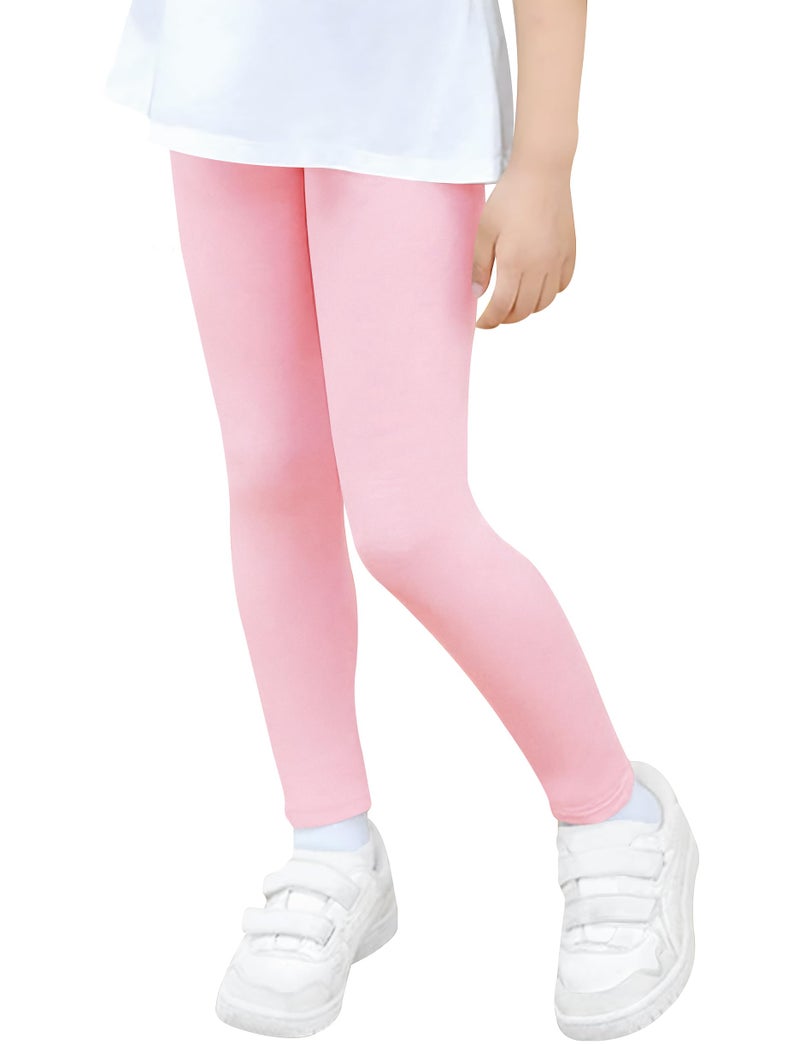VOGRYE 4 Pack Girls Leggings Thick Cotton Leggings for Kids Full Length Pants Stretchy - Image 5