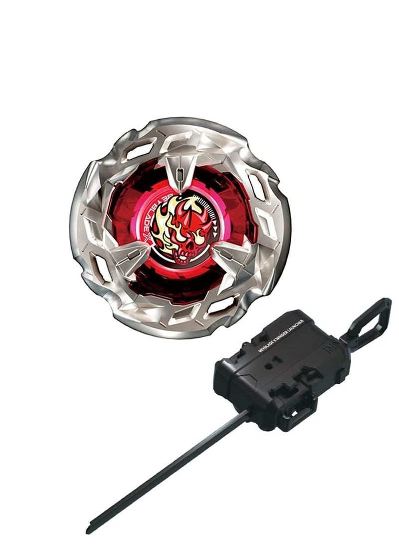 BeyBlade BEYBLADE X BX-02 Starter Hells Scythe 4-60T – High-Speed Battling Top Toy - Image 1