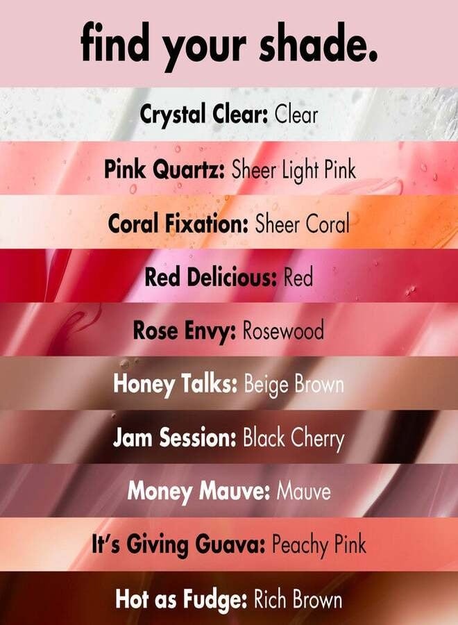 elf e.l.f. Glow Reviver Lip Oil – Crystal Baller (Clear High-Shine Glossy Tint) Hydrating Nourishing Lip Oil with Squalane & Fruit Oils – 7.6 ml - Image 5