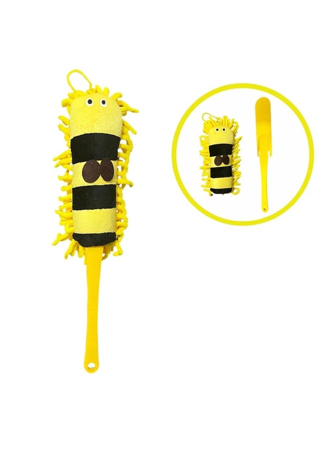 Xifando Kid's Housekeeping Cleaning Tools Set-5pcs,Include Mop,Broom,Dust-pan,Brush,Towel - Image 2