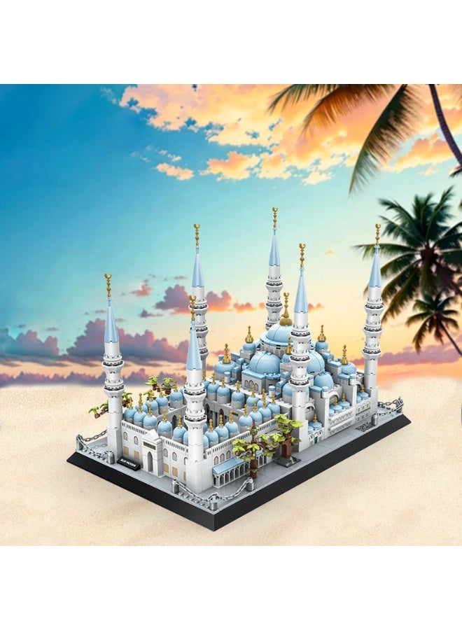 wange Blue Mosque Istanbul Turkey Building Blocks Set 5251 (Age 6+, 1129 Pieces) - Image 2