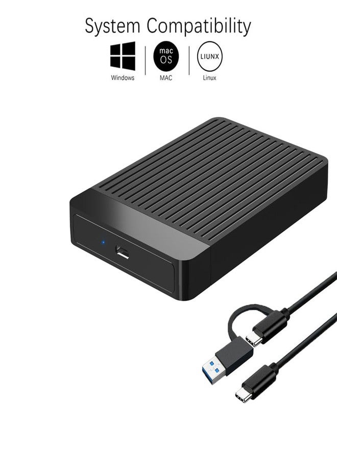 Tianken 160GB Ultra Slim Portable External Hard Drive USB 3.1 Type C HDD Storage for PC, Mac, Laptop, PS4, Xbox one - Image 3