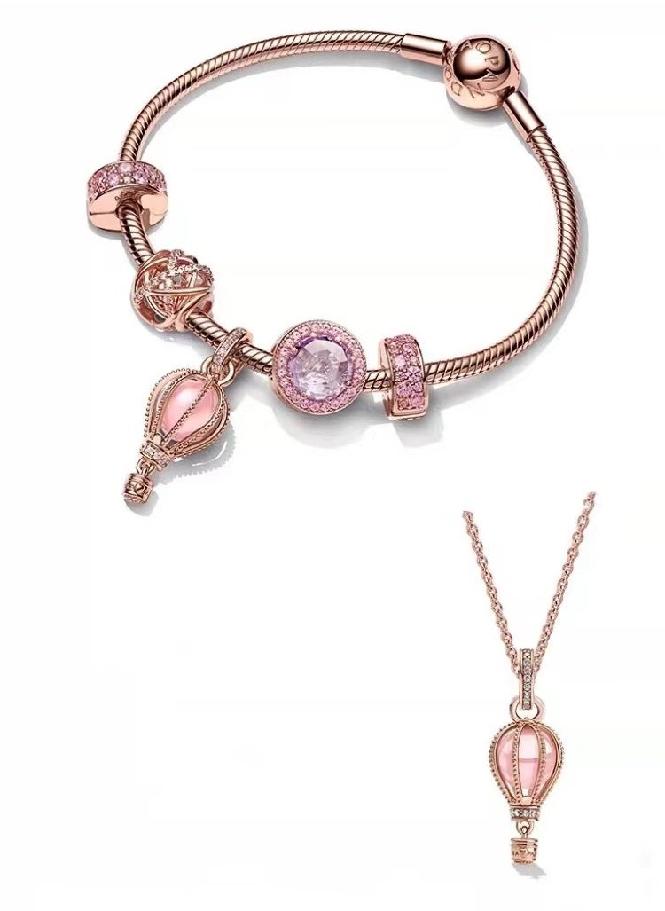 Pandora Violet Hot Air Balloon Style Beautiful Pendant for Women  - Image 3