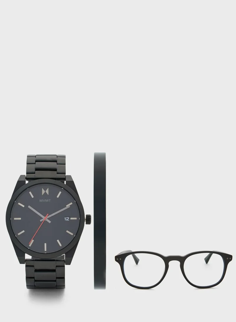 MVMT Element Watch+Bracelet+Sunglasses Set