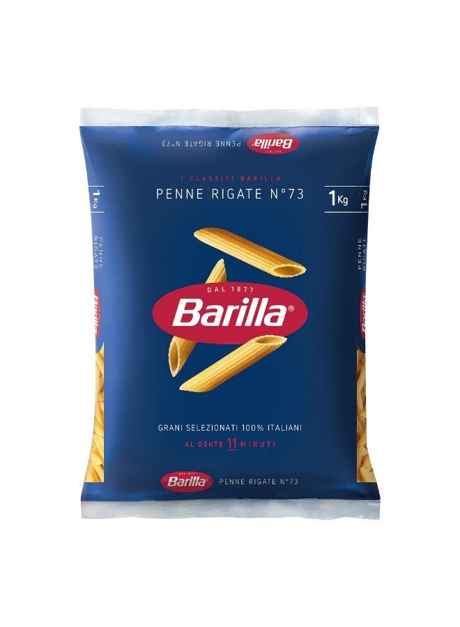 Barilla Classic Penne Rigate No.73 1kg - Image 1