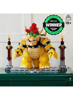 LEGO Super Mario The Mighty Bowser 71411, 3D Model Building Kit, Collectible Posable Character Figure with Battle Platform, Memorabilia Gift Idea for Fans of Super Mario Bros. - pzsku/ZAB3DC1CF6E43C171F2DDZ/45/_/1720358887/e82b8906-be3c-4a2c-86c2-1628f3559161