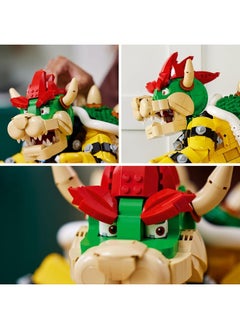 LEGO Super Mario The Mighty Bowser 71411, 3D Model Building Kit, Collectible Posable Character Figure with Battle Platform, Memorabilia Gift Idea for Fans of Super Mario Bros. - pzsku/ZAB3DC1CF6E43C171F2DDZ/45/_/1720358889/b57b40ae-dedb-42ed-aa88-2fa4971dccbd