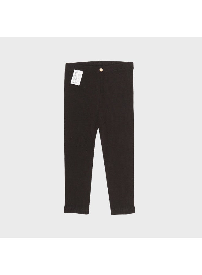 Zara Kids Solid Color Simple Comfortable Versatile Stylish Leggings - Image 2