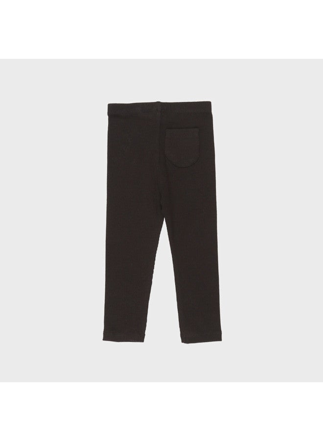 Zara Kids Solid Color Simple Comfortable Versatile Stylish Leggings - Image 3