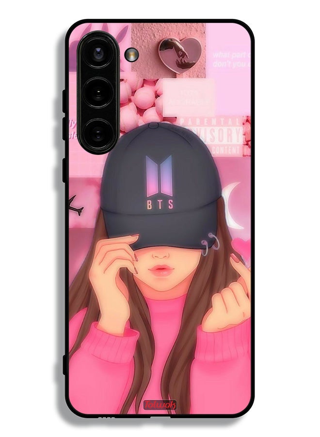 Tolwak Samsung Galaxy S23 5G Protective Case Cover Cap Girl Snap - Image 3