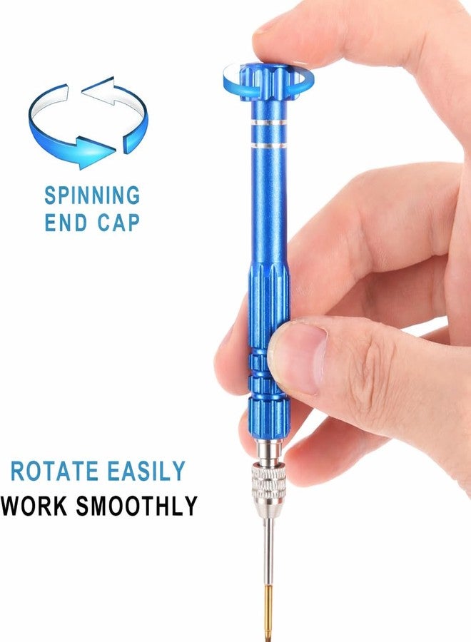 SCHOFIC 5-in-1 Multifunctional Small Precision Pocket Mini Screwdriver Set for Eyeglass, Smartphone, Tablet, Watch Repair Tool Kit (Random Color) - Image 3