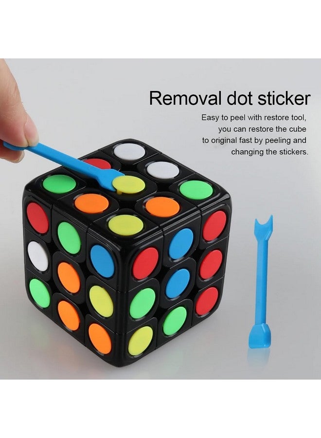 Kiditos DIY 3x3x3 Dots Cube Puzzle Smooth Twist Button Cube Educational Toys for Kids - Image 5
