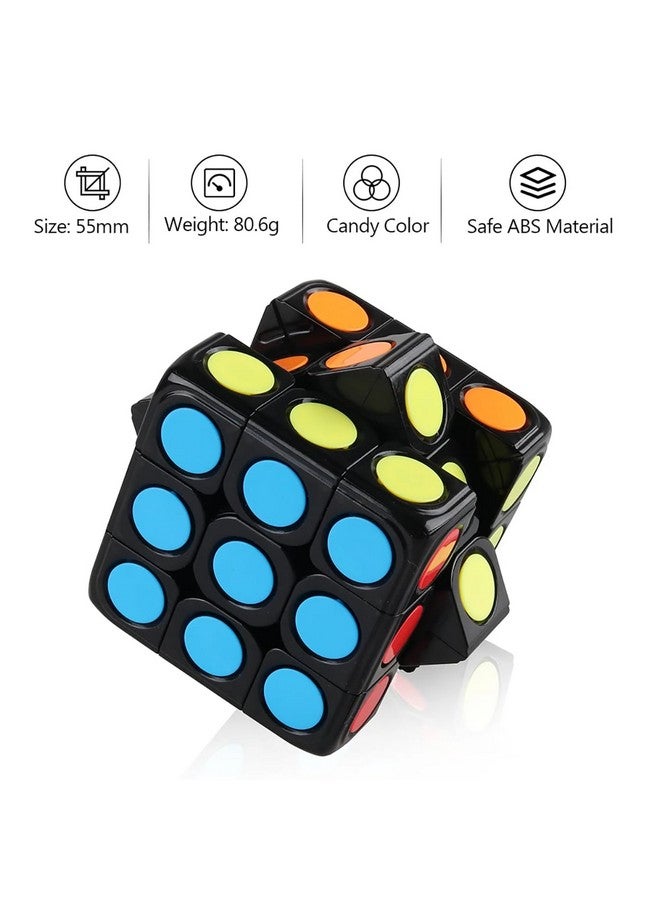 Kiditos DIY 3x3x3 Dots Cube Puzzle Smooth Twist Button Cube Educational Toys for Kids - Image 4