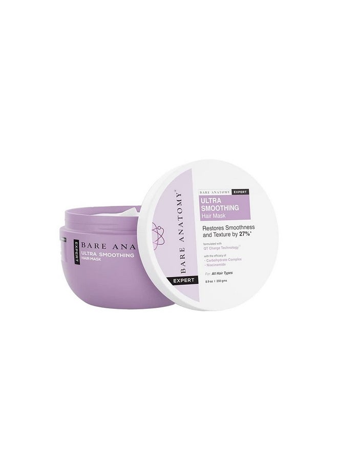 Ultra Smoothing Hair Mask Deep Conditioning With Carbohydrate Complex & Niacinamide | For Dry & Frizzy Hair | Sulphate & Paraben Free | For Women & Men | 250 Gm - pzsku/ZAB3E033EF8A5B059D64AZ/45/_/1734183318/4e30ac09-99f6-4892-9b6c-9f884265d98b