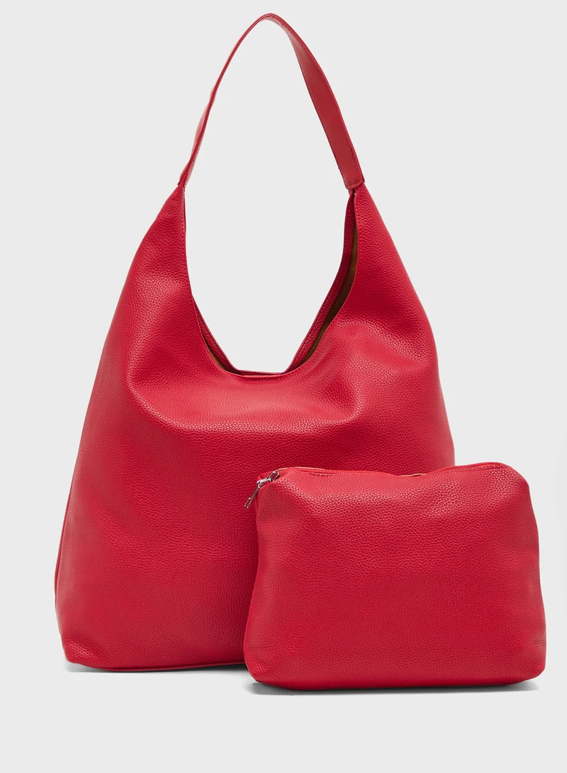ايلا Scrunched Tote Bag