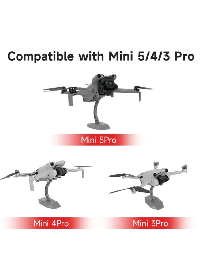 Drone Desktop Display Stand Holder for DJI Mini 5 Pro/Mini 4 Pro/Mini 3 Pro, Fixed Stabilizer Quadcopter Drone Mount Collection Stand Base Tripod Bracket Accessories - Image 2