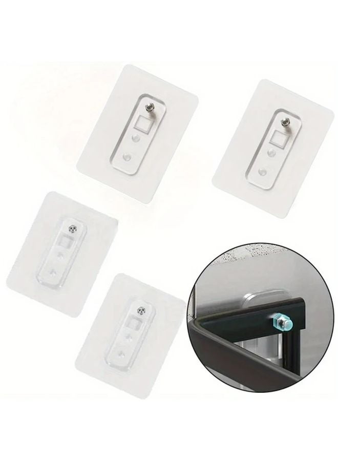 15pcs Transparent Self Adhesive Wall Hooks No Drilling Needed for Home Office - Image 5