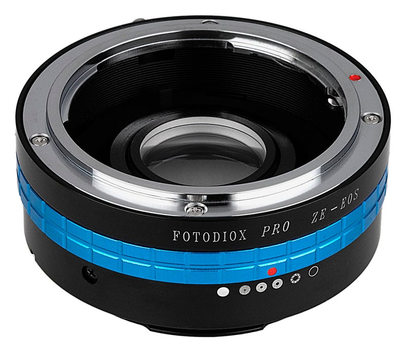 Fotodiox Pro Lens Mount Adapter, for Mamiya ZE (35mm) Lens to Canon EOS EF Mount DSLR Camera Body - Image 2