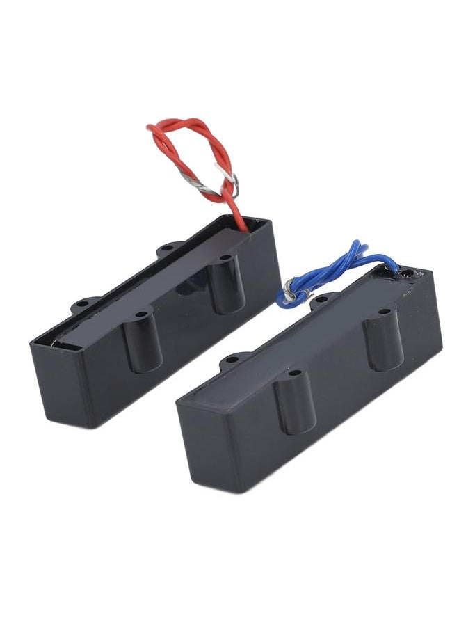 Thoraya - 2 Pcs 4 String Bass Pickup Sealed Closed Noise Free Single Coil Jazz Bass Pickup - Image 1