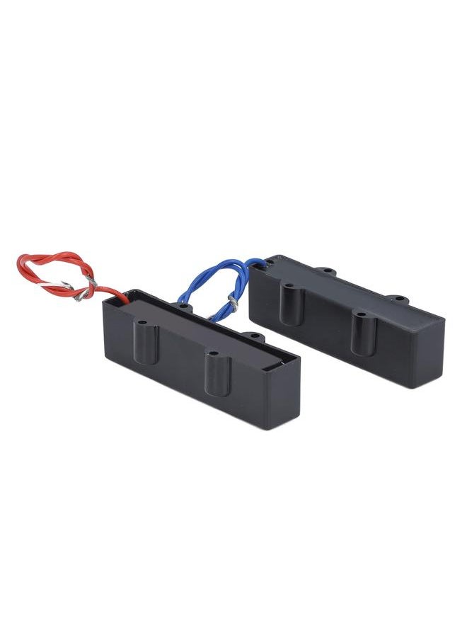 Thoraya - 2 Pcs 4 String Bass Pickup Sealed Closed Noise Free Single Coil Jazz Bass Pickup - Image 1
