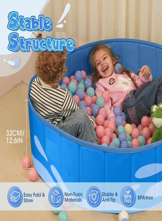 Peradix Paddling Pool for Kids and Dogs, 48" Portable Baby Pool with Canopy for Toddlers Summer, Foldable Kiddie Tent with Sun Shade Outside Water Toys for Backyard Beach, Easy Setup & Carrying Bag - Image 2